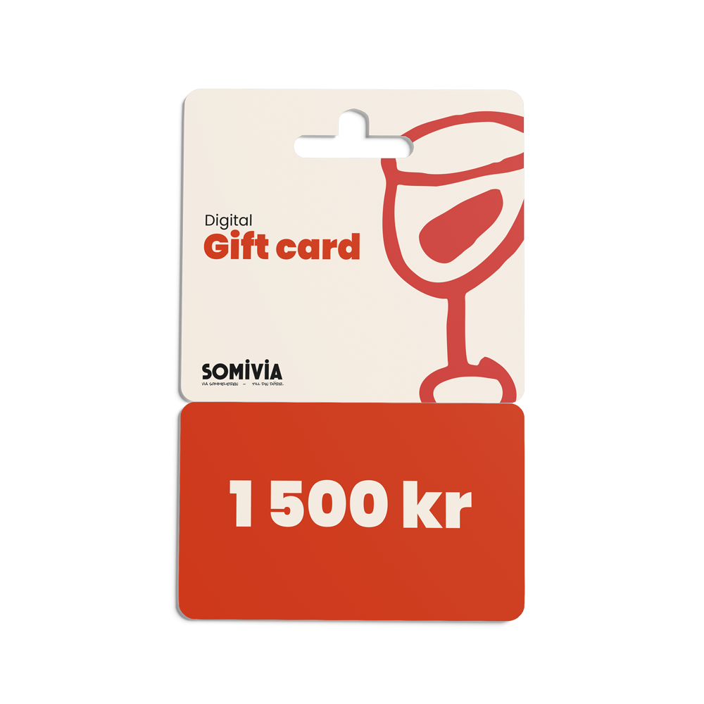 Presentkort 1500 kr