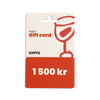 Presentkort 1500 kr